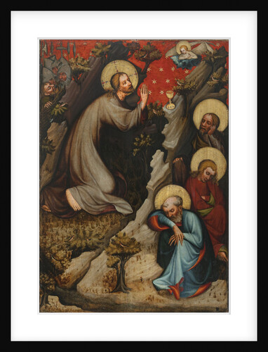 Christ on the Mount of Olives, ca 1380 by Anonymous