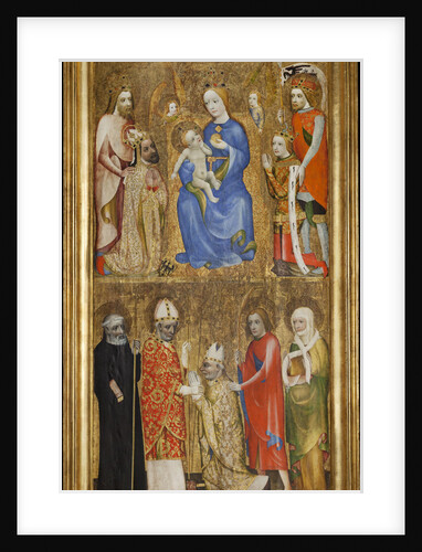Votive Painting of Archbishop Jan Ocko of Vlasim, before 1371 by Anonymous