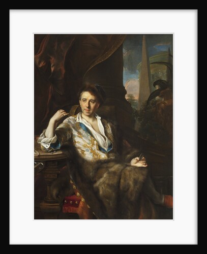 Portrait of the Painter Charles Bruni, 1709 by Anonymous
