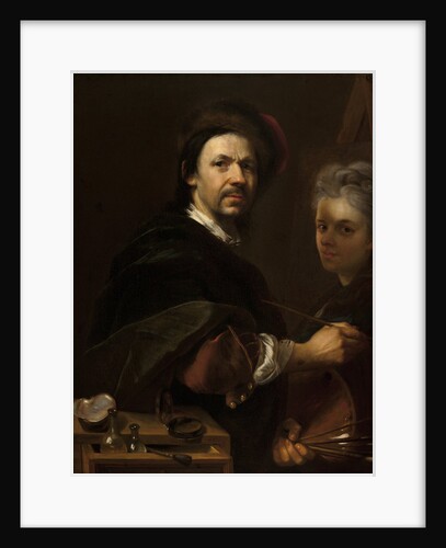 Self-Portrait with Wife, 1711 by Anonymous