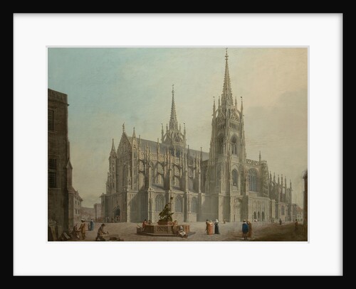 The Cathedral of Saint Vitus in Prague, 1814 by Anonymous