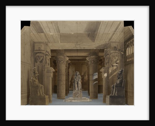 Set design for the Opera Aida by Giuseppe Verdi, Paris, Théâtre national de lOpéra, 22.03.1880, 188 by Anonymous