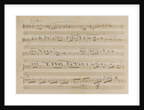 The autograph manuscript: Opera Otello, 1887 by Anonymous