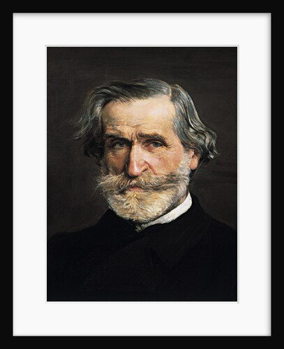 Portrait of the Composer Giuseppe Verdi. Detail, 1886 by Anonymous