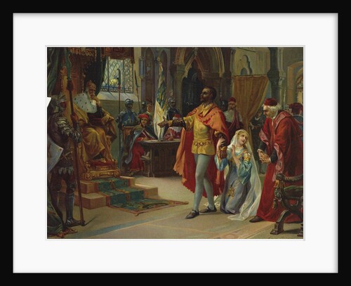 Scene from the Opera Otello by Giuseppe Verdi, 1902 by Anonymous