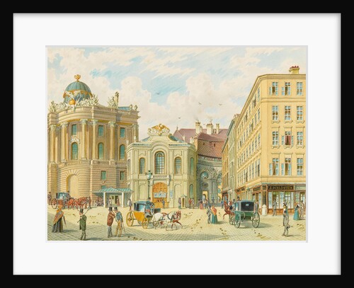 The old Burgtheater in Vienna, Early 1900s by Anonymous