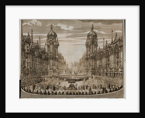 Opera Costanza e fortezza in the Prague Castle on August 28, 1723 to celebrate the coronation of Cha by Anonymous