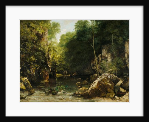 The Black Stream (Le ruisseau noir), 1865 by Anonymous