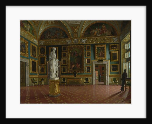 The Iliad Room in the Pitti Palace in Florence, c. 1870 by Anonymous
