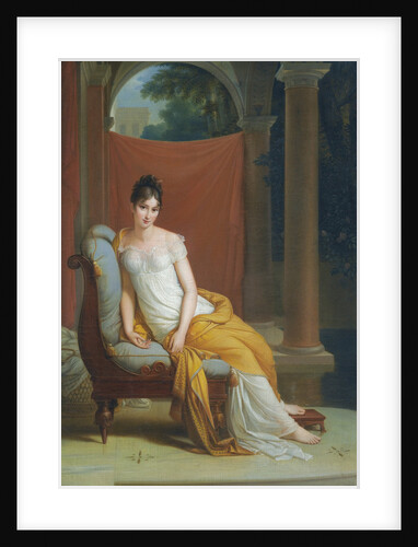 Portrait of Madame Récamier, née Julie Bernard, by Anonymous