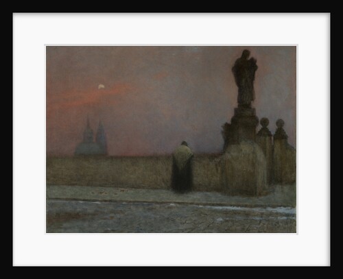Early Evening in Hradcany, 1910-1915 by Anonymous