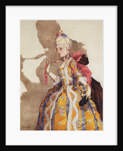 Costume design for Tamara Karsavina as Marquise by Anonymous