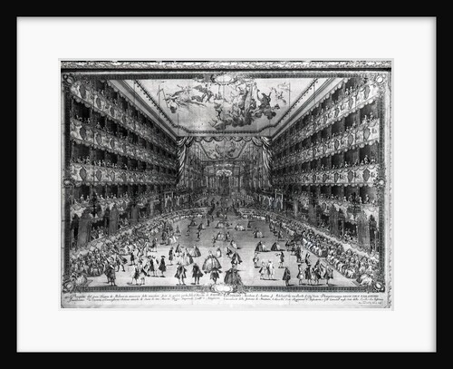 Teatro Regio Ducale, 1742 by Anonymous