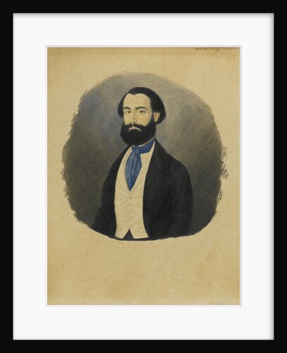 Portrait of the Composer Giuseppe Verdi, 1850s by Anonymous