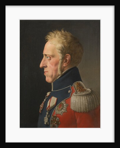 Portrait of Frederick VI of Denmark, 1820 by Anonymous