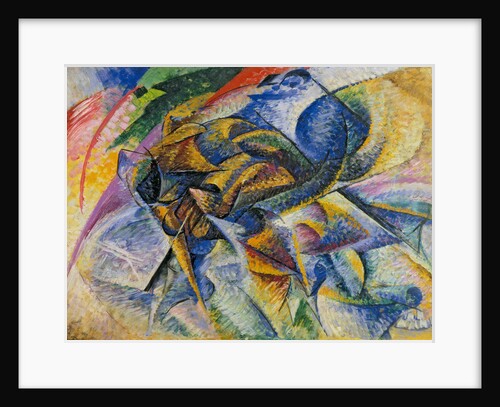 Dynamism of a Cyclist (Dinamismo di un Ciclista), 1913 by Anonymous