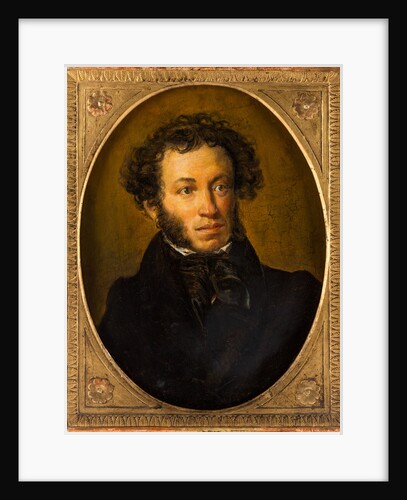 Portrait of the poet Alexander Sergeyevich Pushkin, Second quarter of the 19th cen by Anonymous