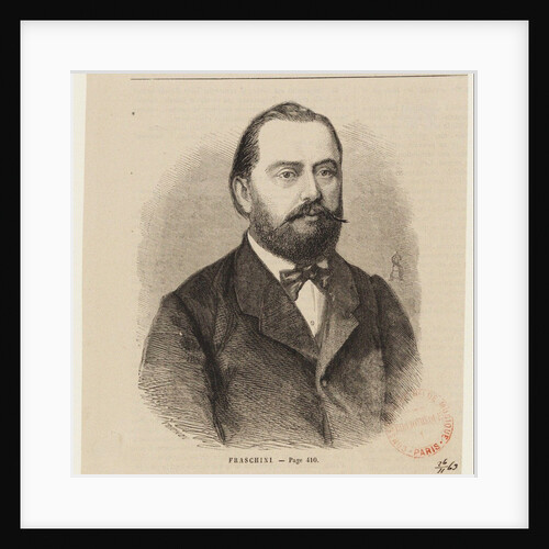 Portrait of the tenor Gaetano Fraschini, the first Zamoro in the opera Alzira by Giusepp by Anonymous