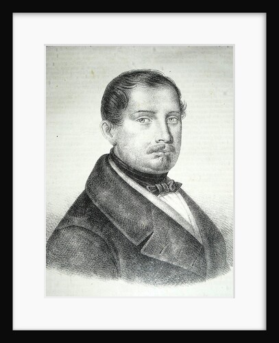 Portrait of the librettist Salvatore Cammarano, by Anonymous