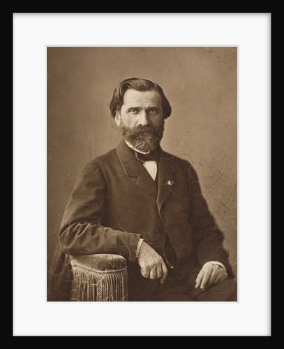 Portrait of Guiseppe Verdi, 1860s by Anonymous