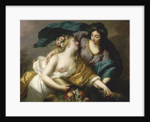 Peace Bringing Back Abundance (La Paix ramenant lAbondance), 1780 by Anonymous