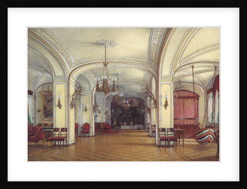 The Arsenal Hall at the Gatchina Palace, 1876 by Anonymous