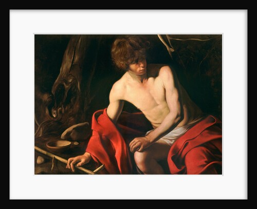Saint John the Baptist in the Wilderness, ca 1604 by Anonymous