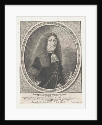 Portrait of Georg Adam Struve, by Anonymous