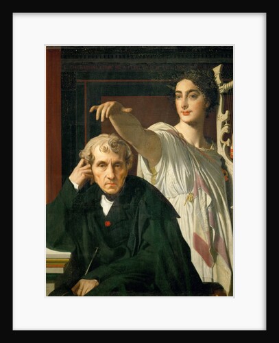 Luigi Cherubini and the Muse of Lyric Poetry, 1842 by Anonymous