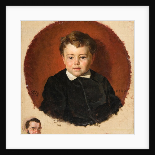 Portrait of Andrey Savvich Mamontov as child, 1872 by Anonymous