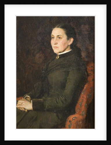 Portrait of Yelizaveta Grigoryevna Mamontova, 1885 by Anonymous