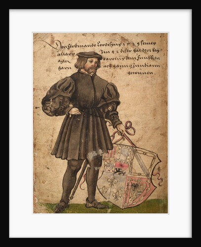 Ferdinand Cortez. From: Trachtenbuch, 1529 by Anonymous