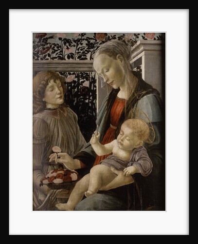 Virgin and Child with Angel, 15th century by Anonymous