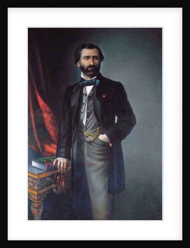 Portrait of the Composer Giuseppe Verdi, 1858 by Anonymous