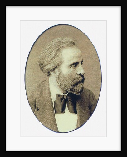 Portrait of the conductor and composer Angelo Mariani, by Anonymous