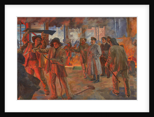 The Visit of Sergo Ordzhonikidze, 1937 by Anonymous