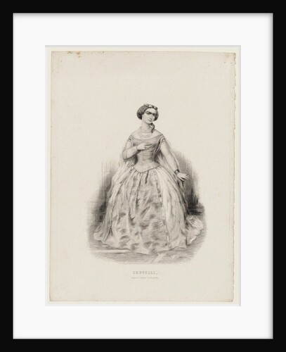 Sophie Cruvelli in Opera Les Vêpres siciliennes by Giuseppe Verdi, 1855 by Anonymous