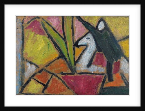 Untitled, fragment (Still Life with green Reiter), 1908 by Anonymous