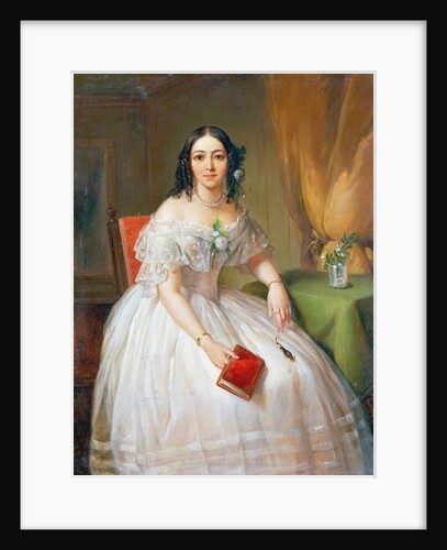Portrait of Sophia Nikolayevna Karamzina, 1840s by Anonymous