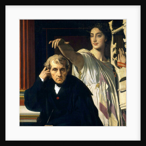 Luigi Cherubini and the Muse of Lyric Poetry, 1842 by Anonymous