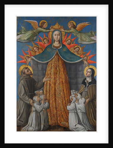 Madonna della Misericordia (Madonna of Mercy), 1462 by Anonymous