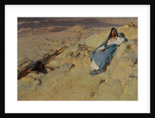 The Temptation of Christ, ca 1885 by Anonymous