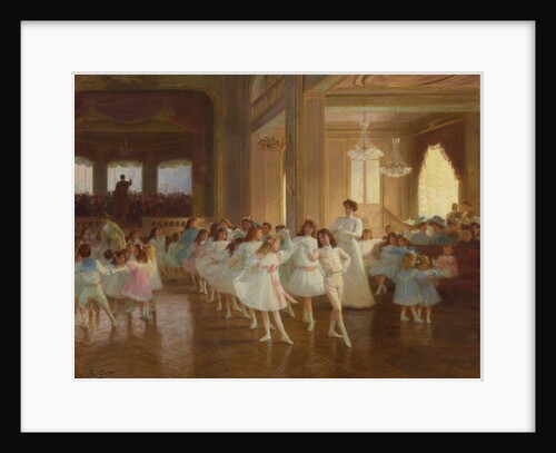 The Childrens Dance Recital at the Casino de Dieppe, by Anonymous