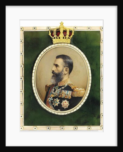 Portrait of King Carol I of Romania, by Anonymous