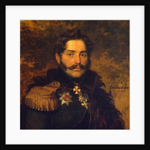 Portrait of General Count Alexander Fyodorovich Shcherbatov, 1826 by Anonymous