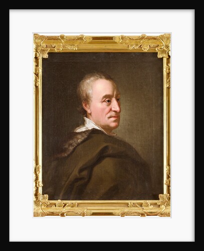 Portrait of Christopher Polhem, by Anonymous