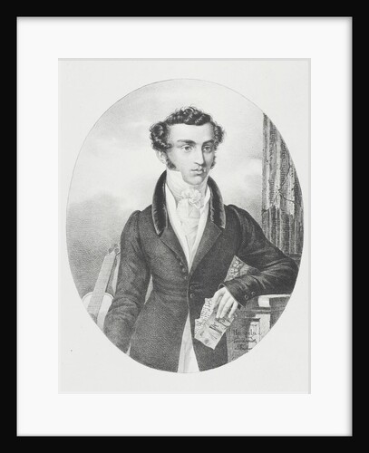 Portrait of the Composer and Poet Nicholai Alexandrovich Korsakov, 1820 by Anonymous