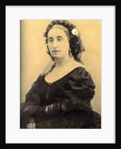 Portrait of Giuseppina Strepponi, 1877 by Anonymous
