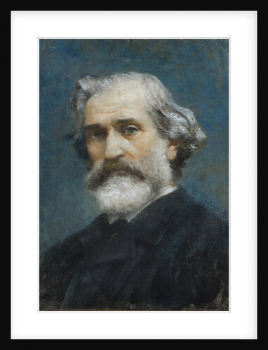Portrait of the Composer Giuseppe Verdi, 1887 by Anonymous