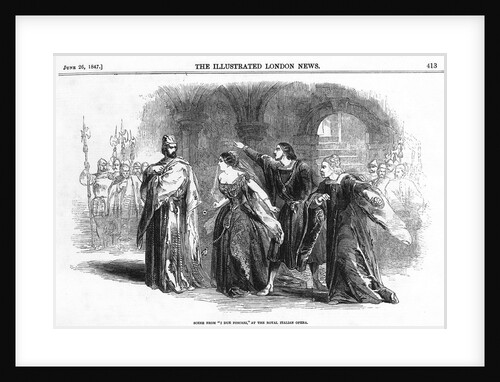 I due Foscari (The Two Foscari). Opera in three acts by Giuseppe Verdi, London, 1847, 1847 by Anonymous